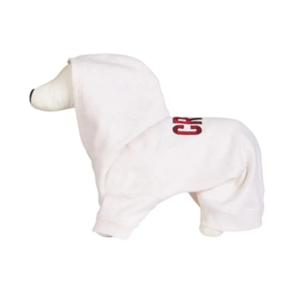 IDEOLOGY Pet Hoodie, crew buffalo Plaid, tan, S